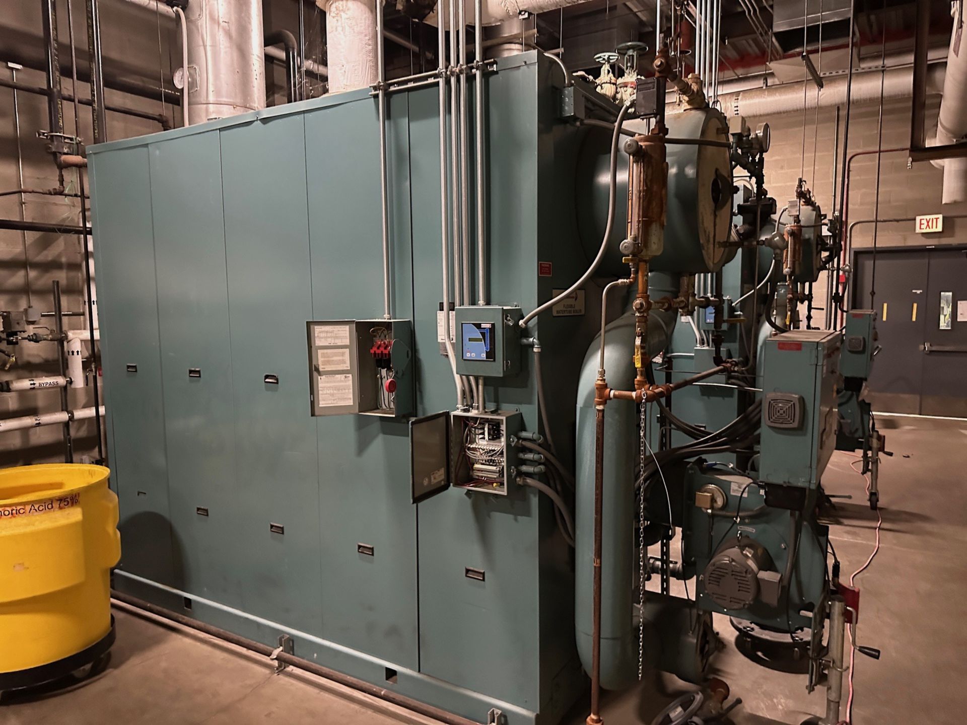 Vg Boiler Spring CleaverBrooks Flexible Watertube Boiler - Model VG-90, S/N S55871-1 ...