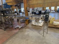 Laughlin Stainless Steel Case Conveyor drive and Idler, approx 10' Overall Length X | Rig Fee $125