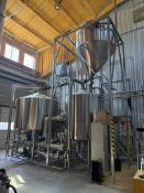 2022 CRU Brewing Systems Model MM-30B 2-Vessel 30 BBL Brewhouse - Stainless Steel M | Rig Fee $9450