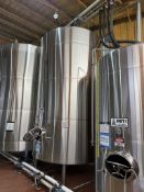 Silver State Stainless 120 BBL Stainless Steel Brite Tank (4,050 Gal Max Capacity), | Rig Fee $3250