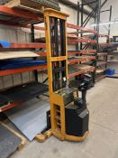 Big Joe Straddle Stacker with 2000 LB Capacity - Model PDI 24-T12, S/N 348898 | Rig Fee $200