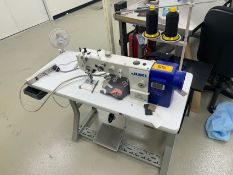 Juki DU-1481-7 Industrial Top and Bottom Feed Lockstitch Machine - S/N 1LD7QF0012 | Rig Fee $50