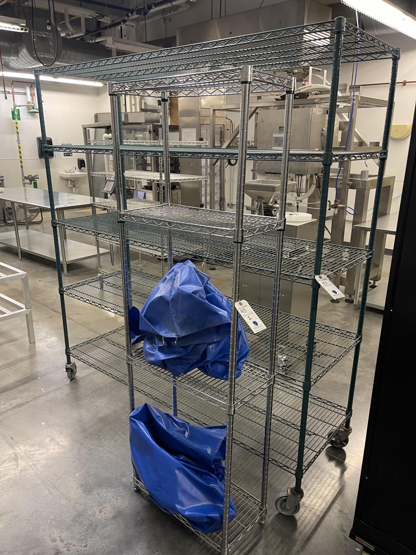 Asethic Wire Rack (2) Asst. Wire Racks (1 is Portable)