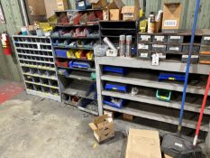 {LOT} (2) Asst Hardware w/ Bins