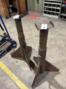 {LOT} (2) Heavy Duty Stands
