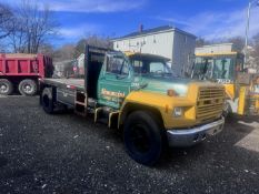 1991 Ford F600 6 Wheel Flatbed Truck, Diesel, Manual 5 Speed, Odom: 121,000, VIN#: 1FDNK64P0MVA12132