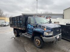 2004 Chevrolet C4500 Dump Truck, 4x4, 8 Cylinder Duramax Diesel, PTO, Front Plow Mount, Odom: 90,