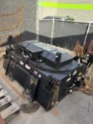 Blue Diamond Attachments #116515, Skid Steer Sweeper Attachment, S/N 82576