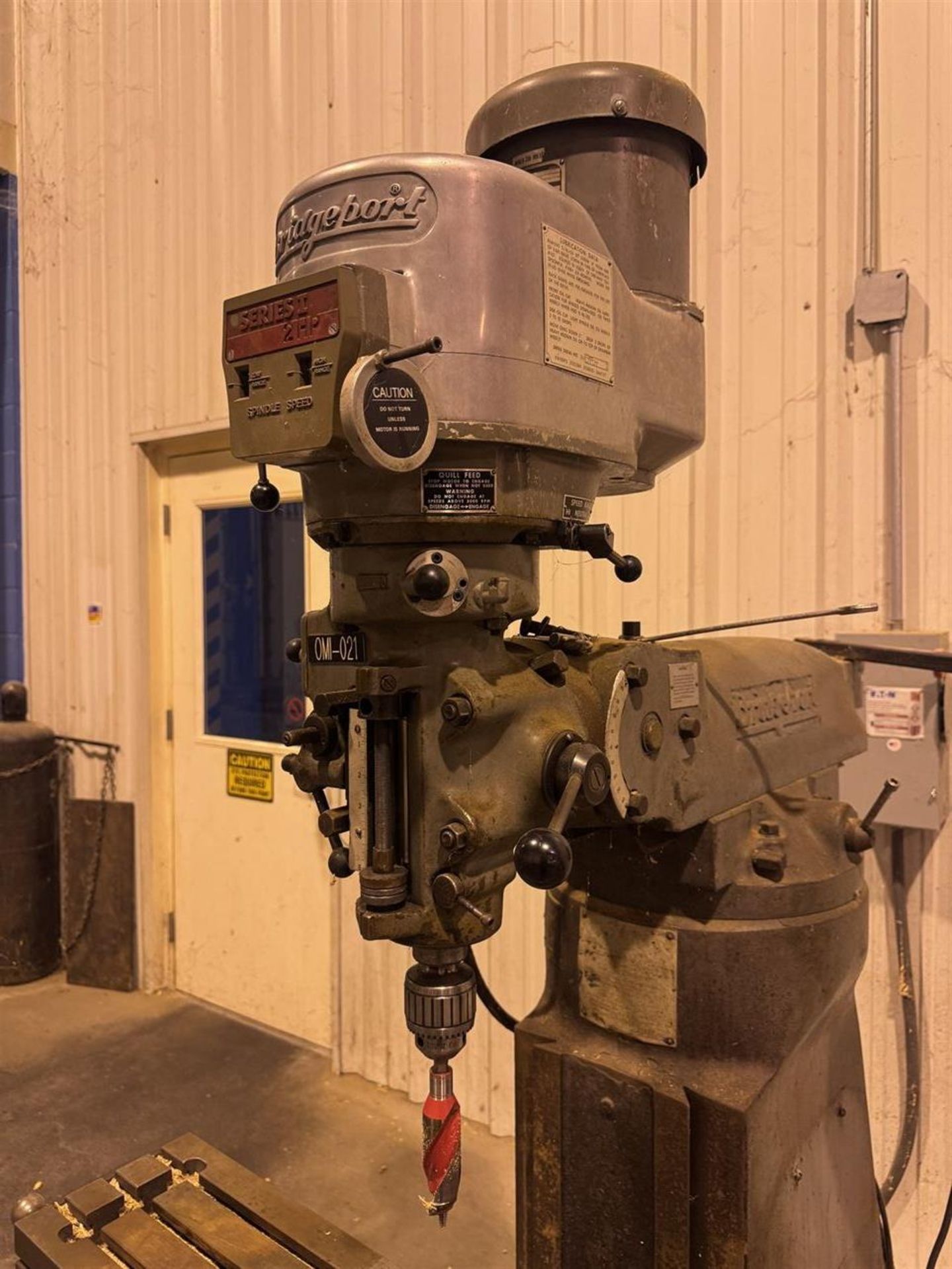 BRIDGEPORT SERIES I 2 HP Milling Machine, s/n 220274, w/ Power Feed Table