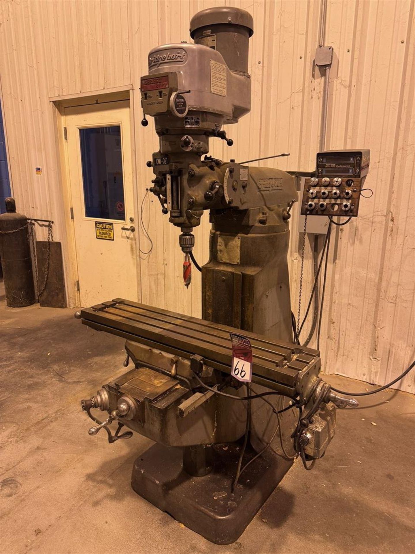 BRIDGEPORT SERIES I 2 HP Milling Machine, s/n 220274, w/ Power Feed Table