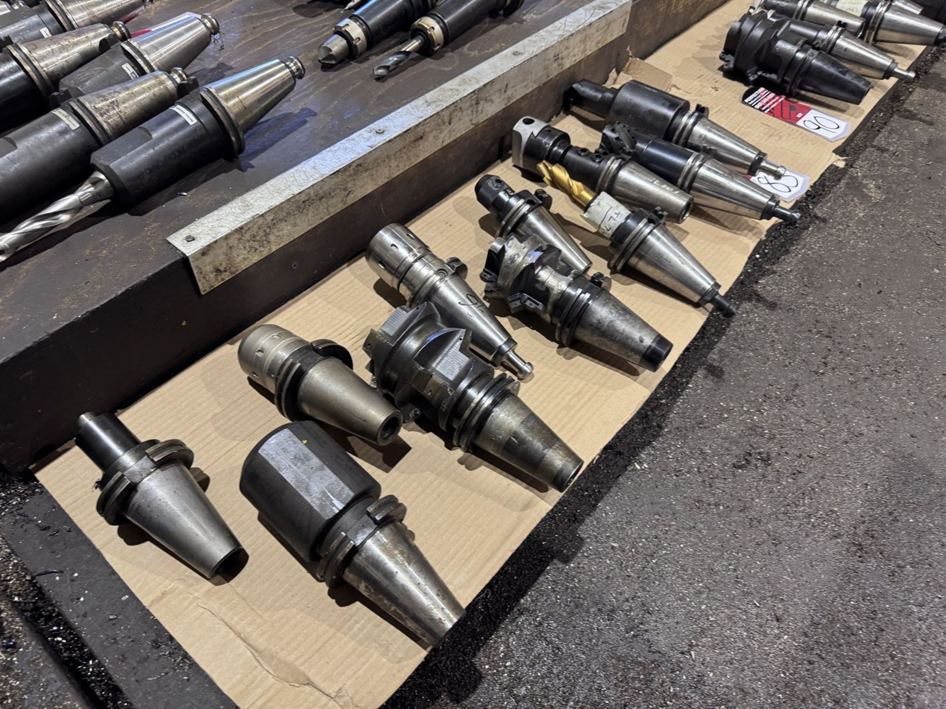 Lot of (11) CAT 50 Tool Holders