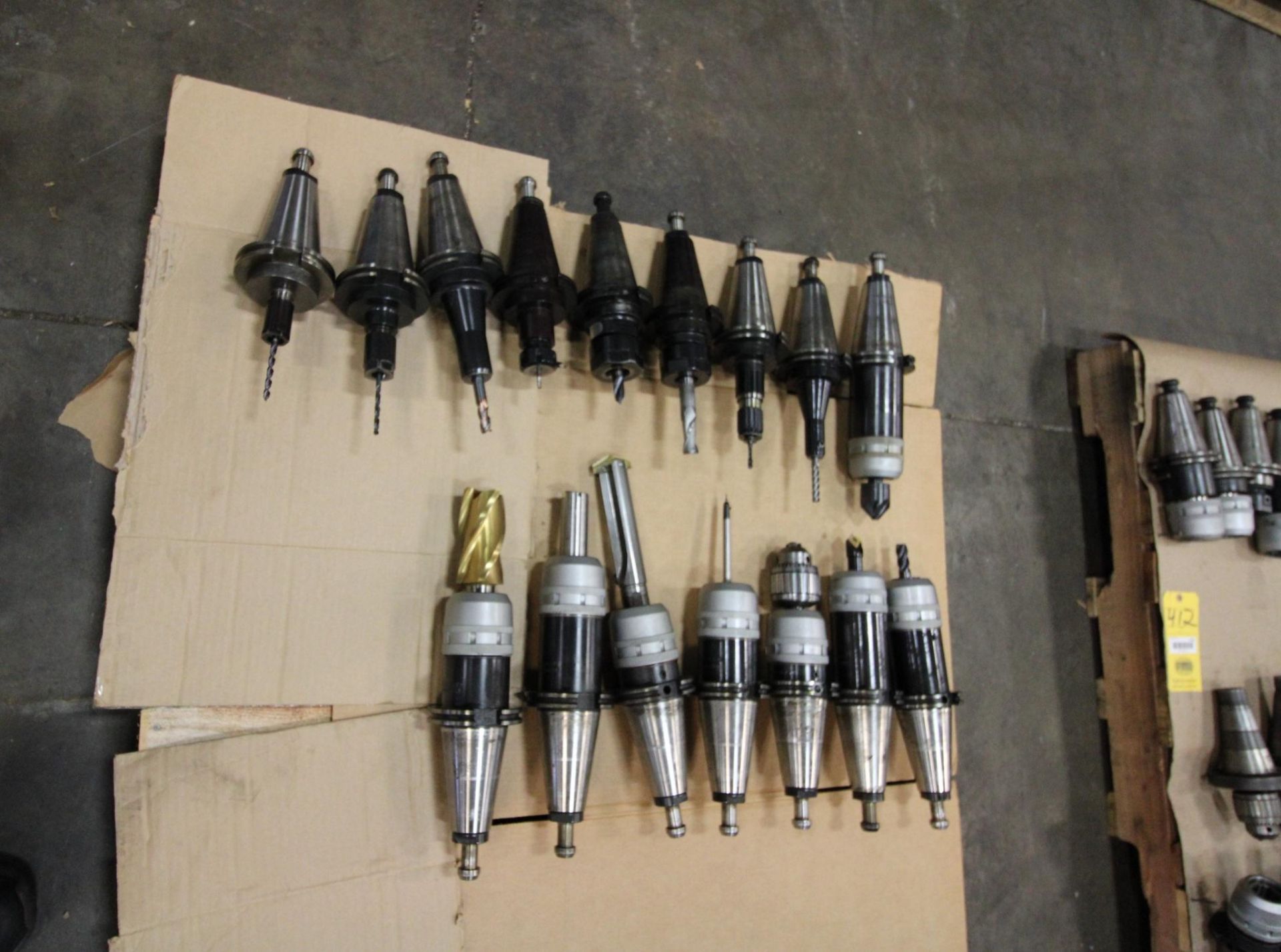 LOT OF CAT 50 TOOL HOLDERS (16)