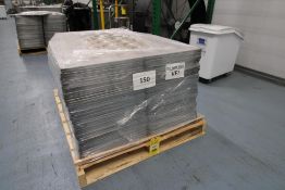 PALLET OF HAMBURGER PANS, American Pan, approx. 150, 17 1/2" x 26 1/2", 4 1/2" dia
