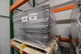 PALLET OF HAMBURGER PANS, American Pan, approx. 150, 17 1/2" x 26 1/2", 4 1/2" dia