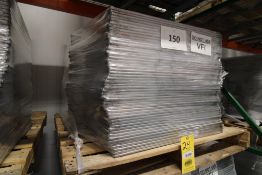 PALLET OF PIZZA PANS, American Pan, aluminum, approx. 150, 18" w x 26 1/2" long x approx. 1/2" thick