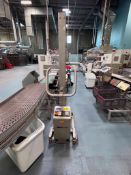 ROLLSTOCK AND MATERIAL HANDLING SYSTEM, UltraSource EZ Lift Model CP1006-0100, mfg. 2021, 3" spindle