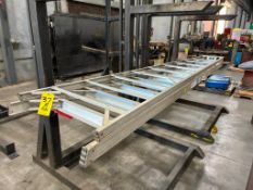 A-FRAME LADDER, ALUMINUM, 10'