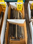 LOT OF BORING BARS, assorted