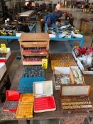 LOT OF PIN GAUGE & BLOCK GAUGE SETS, assorted