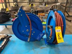 LOT OF HOSE REELS (2), AIRNET MDL. 1310072294