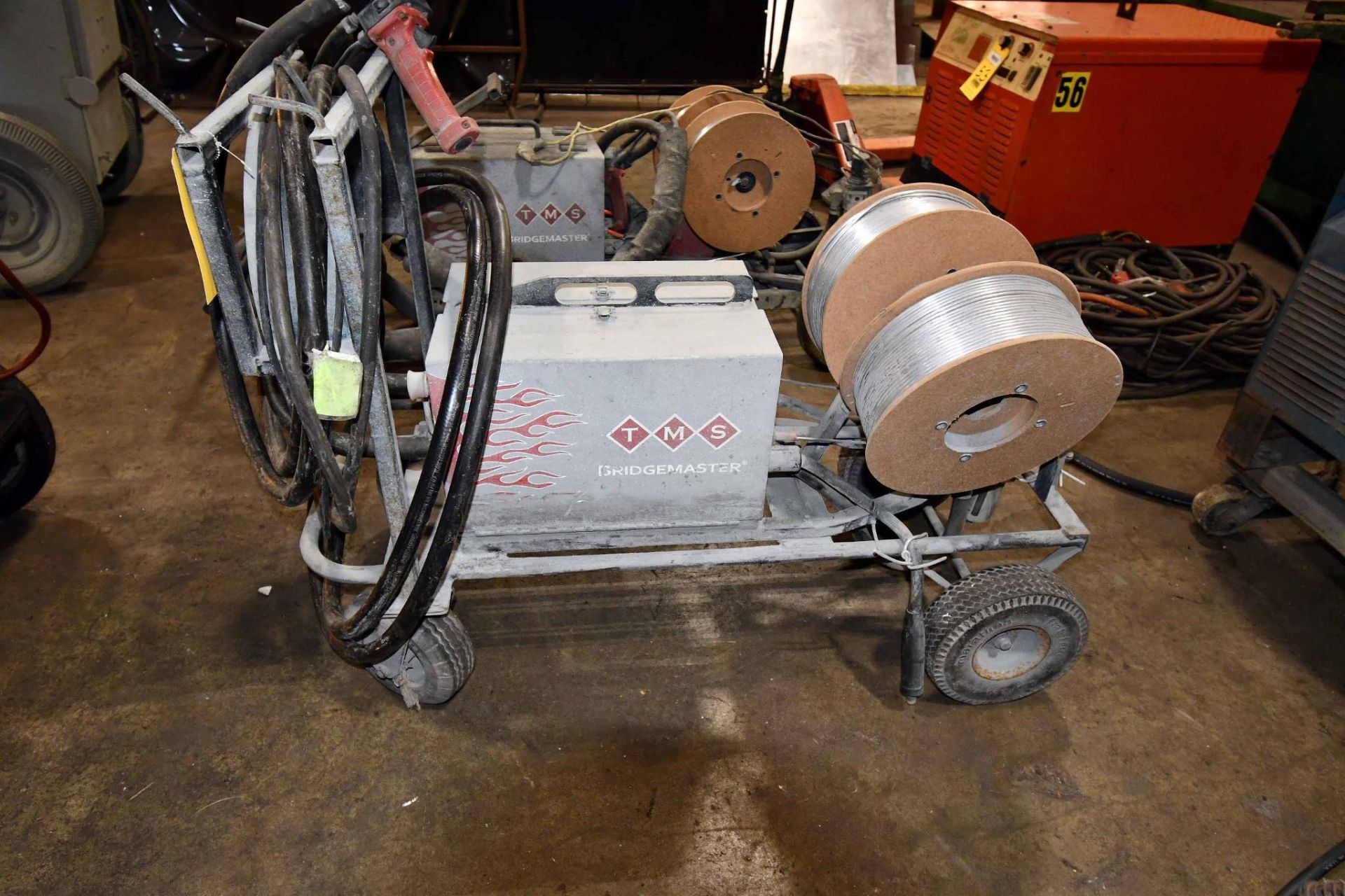 { Choice of lots: 59, 60 } ALUMINUM ARC SPRAYER SYSTEM, BRIDGEMASTER ...