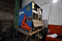 WELDING MACHINE, MILLER CP-302, 32 v., 300 amps @ 100% duty cycle, w/ Miller 22A wire feeder, S/N LJ