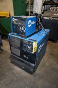 WELDING MACHINE, MILLER CP-302, 32 v., 300 amps @ 100% duty cycle, w/ Miller 22A wire feeder, S/N LJ