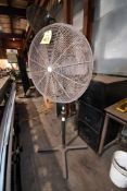 PEDESTAL SHOP FAN, 30" (Located at: Industrial Material Corporation, 7701 Harborside Dr, Galveston,