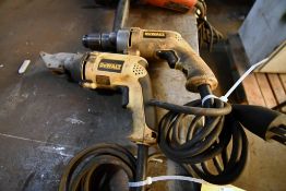 LOT CONSISTING OF ELECTRIC TOOLS, (1) swivel head sear & (1) Dewalt drill (Located at: Industrial Ma