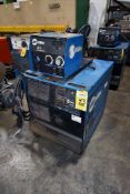 WELDING MACHINE, MILLER CP-302, 32 v., 300 amps @ 100% duty cycle, w/ Miller 22A wire feeder, S/N LH