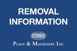 REMOVAL INFORMATION Once the invoice is paid in full, the contact person(s) for the location (s) in