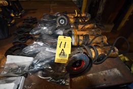 LOT OF ANGLE GRINDERS, DEWALT MDL. DWE4887, approx. (6) (Located at: Industrial Material Corporation
