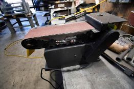 COMBINATION SANDER DISC/ BELT, RYOBI (Located at: Industrial Material Corporation, 7701 Harborside D