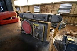 COMBINATION SANDER DISC/ BELT, RYOBI (Located at: Industrial Material Corporation, 7701 Harborside D