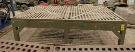 ACORN TABLE, 60"W. x 10'L. x 37" tall