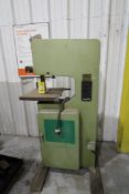 CONTOUR VERTICAL BANDSAW, STARTRITE MDL. 18T10, S/N 79185