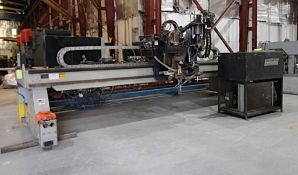 OXI/ PLASMA CUTTING SYSTEM, ALLTRA CORP. MDL. MC4500 REMAN, Mfg. 12/2008, 480 v., 3 phase, (2) oxy.