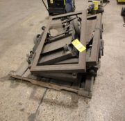 LOT OF WELDING MACHINE TRANSPORT CARTS, approx. 23"W. x 40"L., on one pallet