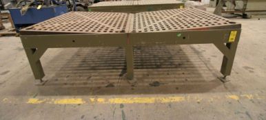 ACORN TABLE, 60"W. x 10'L. x 37" tall