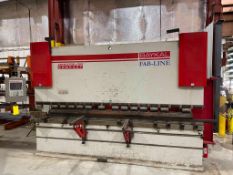 CNC HYDRAULIC PRESS BRAKE, BAYKAL FAB-LINE MDL. APHS 3706 X 150 COMPACT, Mfg. 2007, EC4 control, 150