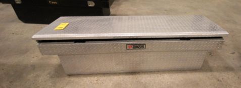 TOOL BOX, TRACTOR SUPPLY, Aluminum 72" Deep Angled Crossover Truck Tool Box with Low Profile