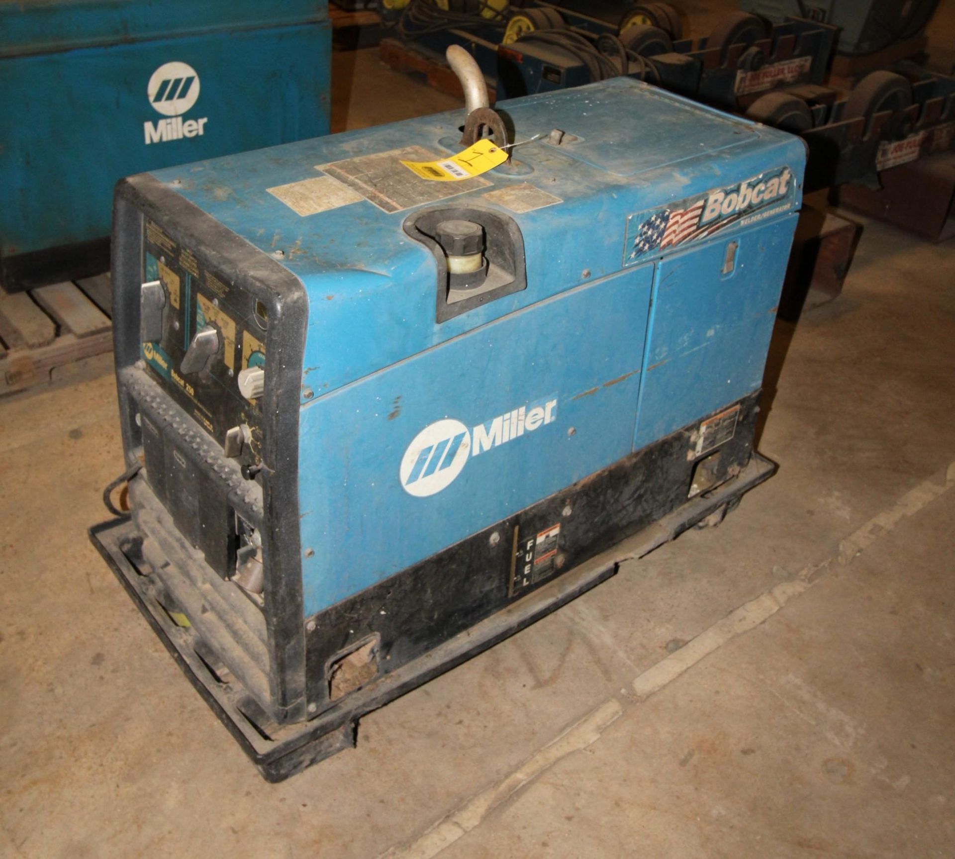 AC/DC ENGINE DRIVEN WELDER, MILLER BOBCAT 250, STOCK 907211, Mfg. 2007 ...