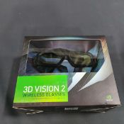 NVIDIA, 3D VISION 2, WIRELESS GLASSES (NEW) (TAG 13)