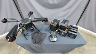 DJI, WIND 4, INDUSTRIAL, QUADCOPTER DRONE, IP42 RAIN AND DUST RESISTANCE, 10KG PAYLOAD, REMOTES,