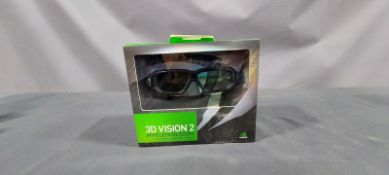 NVIDIA, 3D VISION 2, WIRELESS GLASSES (NEW) (TAG 68)