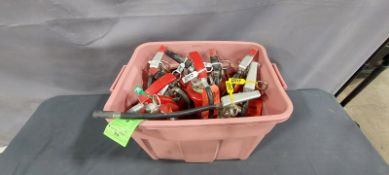 LOT OF FIRE EXTINGUISHERS (TAG 98)