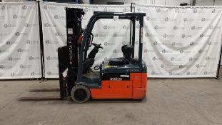 2018, TOYOTA, 8FBE20U, 48V, BATTERY POWERED, 3 WHEEL, FORKLIFT