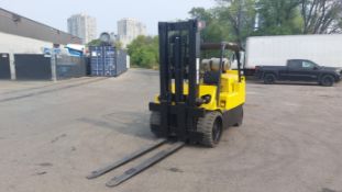 HYSTER, S150, 15,000 LBS., 2 STAGE, LPG FORKLIFT