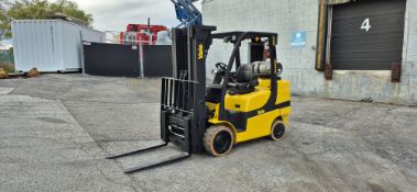 2019, YALE, GLC080VXNKAE088, 8,000 LBS., 3 STAGE, LPG FORKLIFT