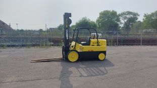 HYSTER, S150A, 15,300 LBS., 2 STAGE, LPG FORKLIFT
